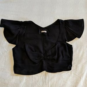 Most adorable sweetheart, butterfly sleeve top